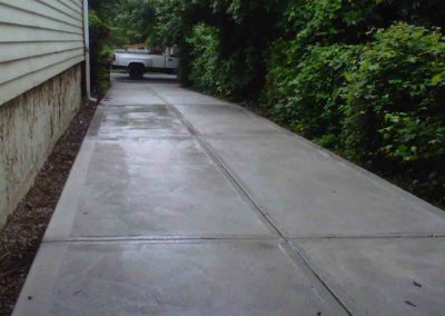 concrete driveways